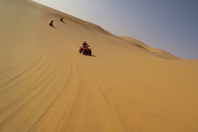 2hr COMBO - 1hr Lie-down Sandboarding and 1hr Quad Bike ride - Key Highlights in Plain Terms