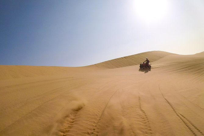 2hr COMBO - 1hr Lie-down Sandboarding and 1hr Quad Bike ride - Group Size and the Private-Group Feel