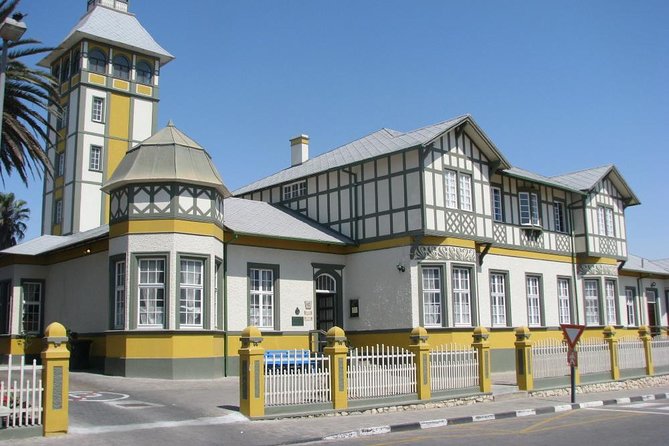 City Tour of Historical Swakopmund - Stop 2: The iron Swakopmund Jetty and the hard engineering of the coast