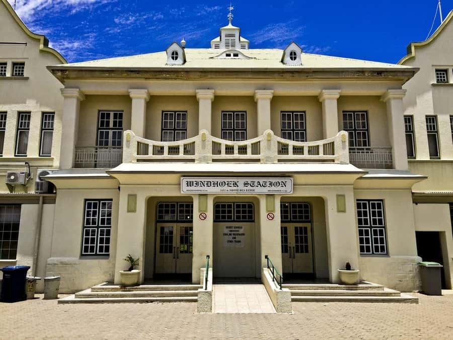 City Tour of Windhoek Namibia - Christuskirche: the colonial footprint you can actually see