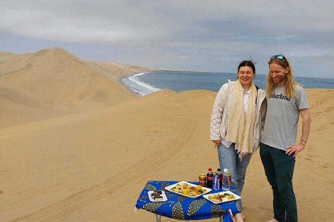 Classic Sandwich Harbor Experience Full Day - Stop 2: dunes plus a game drive, seals on the beach, and whale and dolphin chances