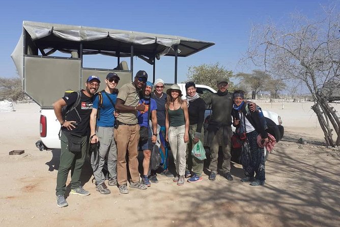 ETOSHA PARK SAFARI with local guides in 9-seater 4x4s - Etosha in a raised 9-seater 4x4, why the format works