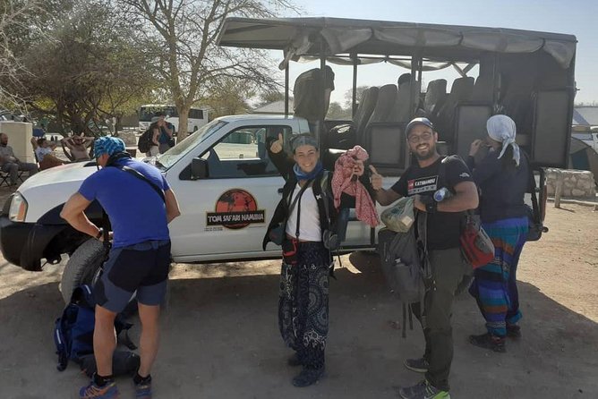 ETOSHA PARK SAFARI with local guides in 9-seater 4x4s - Pickup timing and how it protects your wildlife time