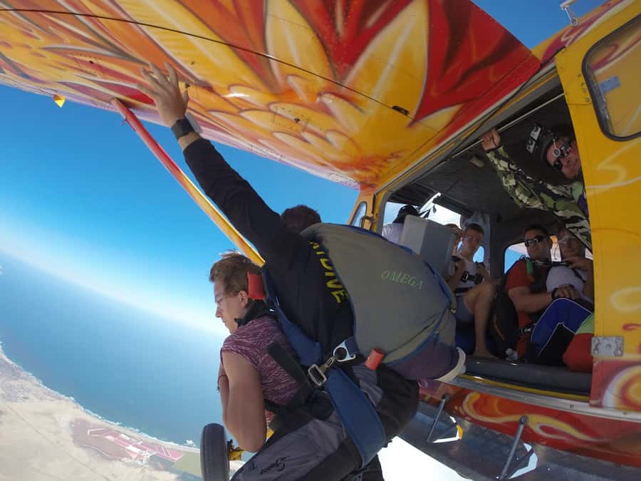 From Swakopmund: Tandem Sky Diving - What you’ll likely feel during the day (and how to plan for it)