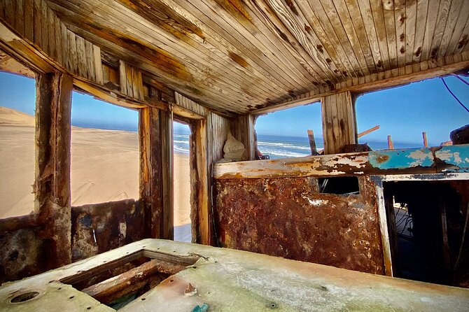 Full Day Tour Shipwreck Sandwich Harbour Adventure - Walvis Bay to the Namib coast, what makes this day special
