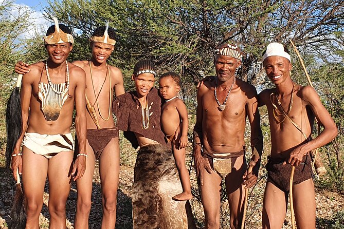 Private Guided Walking Tour with the San in Windhoek - The 2-hour Bushman Walk: plants, tracks, and click-language stops