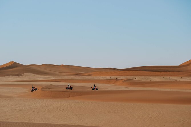 Quad Bike Tour (90min) - Meet at Desert Explorers Adventure Centre and get moving fast