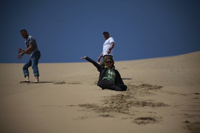 Sandwich Harbour 4x4 Guided Tour - Unforgettable Adventure - Stop 1: Flamingo Lagoon for birds, not just a quick glance
