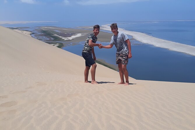 Scenic Sandwich Harbour Tour - The salt mine pass: why the desert has an industrial side