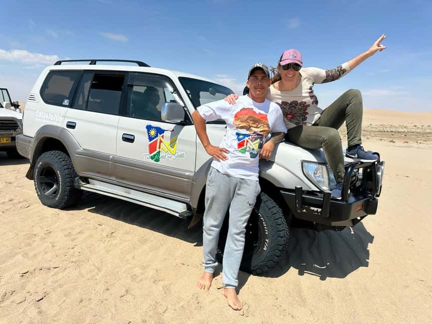 swakopmund city tour dune 7 pink lake pink flamingos - Should You Book This Swakopmund Dune 7 Pink Lake Tour?