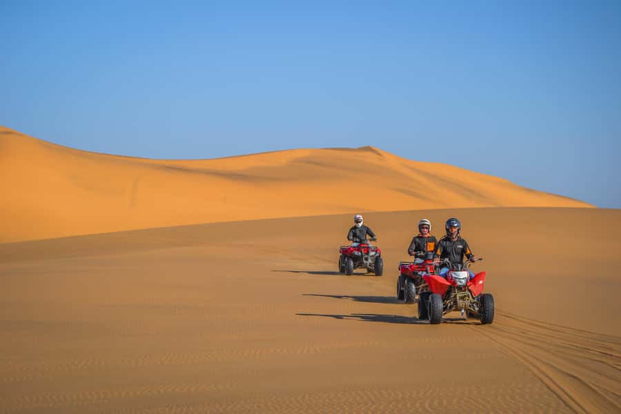 Swakopmund: Desert Dunes Quad Biking with Optional Sandboard - How guides keep it safe without killing the thrill