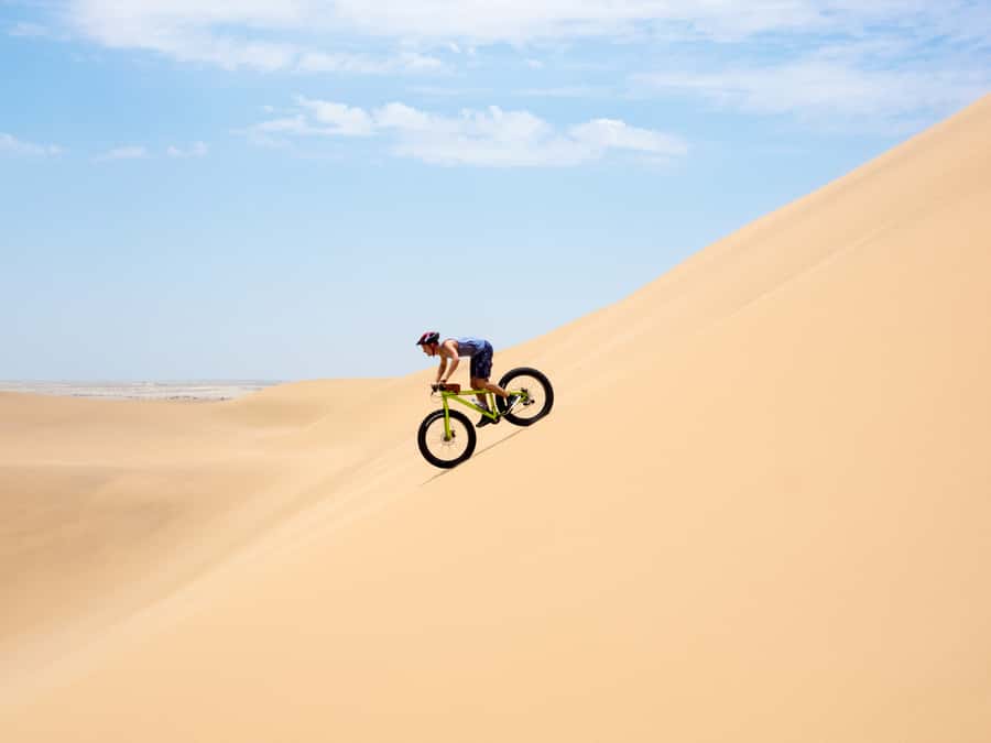 Swakopmund: Scenic Desert Bike Tour - The downhill thrill: where the fun really kicks in