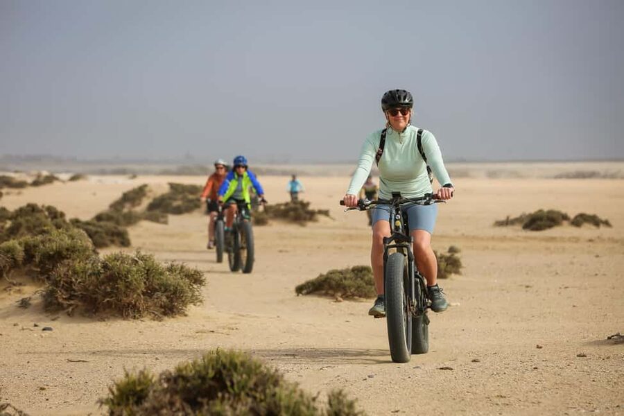 Swakopmund: "UP CLOSE" Living Desert E-FatBike Tour - Gravel plains to the dune line: why fat tires change the experience