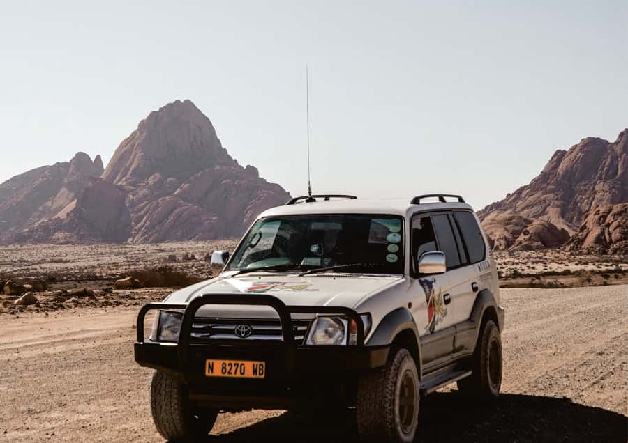 Swakopmund/Walvis Bay: Spitzkoppe Mountains - Ancient Rock Paintings: Seeing What the Guide Points Out