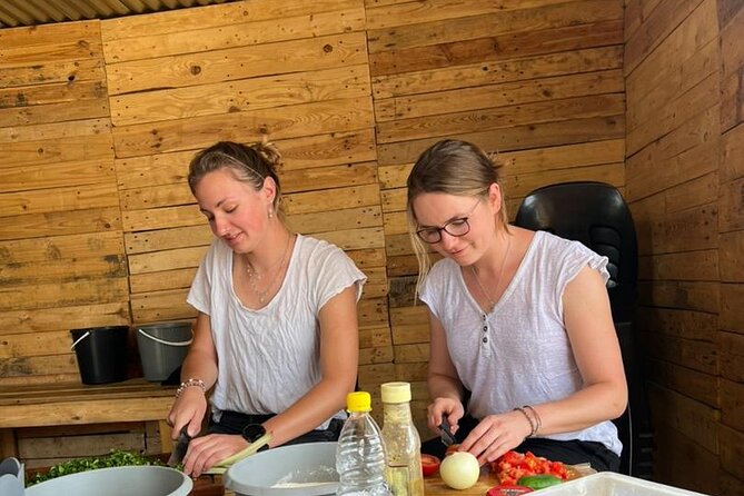 Traditional Cooking Class - Mahangu pap for beginners - Vegetarian options with spinach and marula fruit