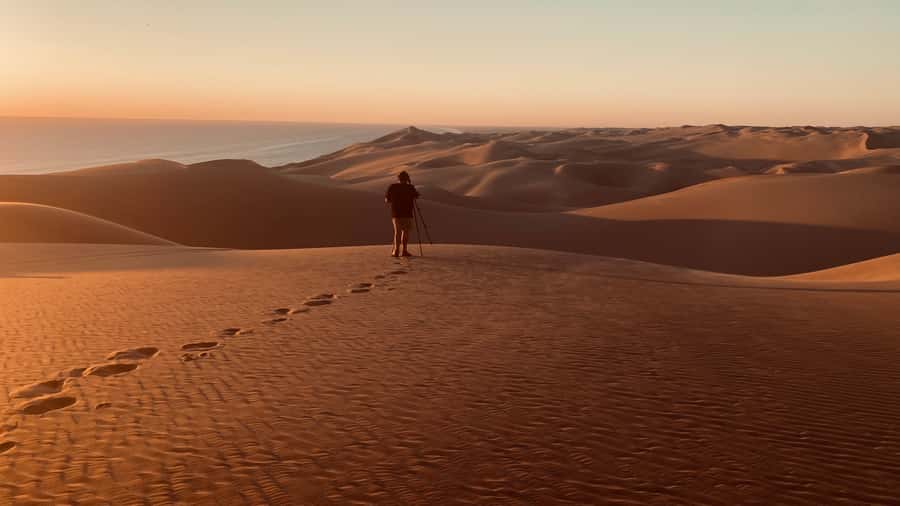 Walvis Bay: Sandwich Harbour Sunset Photography Tour - Where the magic happens: late-afternoon dunes, Atlantic light, and time to shoot