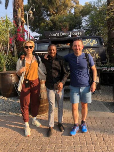 City & Township tour. Vehicle, guide, kapana